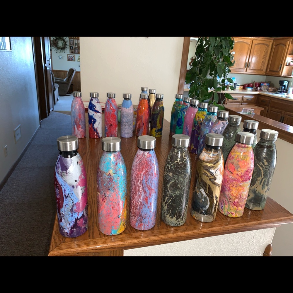 Water bottles